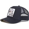 DUKAI Cappello da baseball in cotone animale, unisex, hip hop, papà, cappello da camionista, squalo
