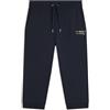 FREDDY - Pantaloni Sportivi Lunghezza Capri in Jersey, Donna, Blu, Medium