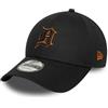 New Era 9Forty Outline MLB Detroit Tigers Berretto da baseball per adulti, nero