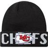 New Era Berretto invernale lavorato a maglia - Kansas City Chiefs nero