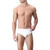 PEROFIL 4 Pezzi 2P Match Slip Medi Cotone Elasticizzato, Bianco 6