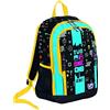 BATMAN Zaino Scuola Seven Two Players One Console Nero 42x29x14 cm