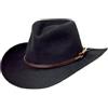 Stetson Men's Bozeman Wool Felt Leather Hatband Outdoor Cowboy Hat - Light Brown