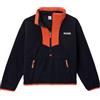 Columbia Felpa Unisex Sequoia Grove con Mezza Zip in Pile, Nero/Zing, Large