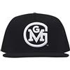 Gas Monkey Garage cap Snap-Back 3D Initial Logo Black