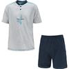 Navigare Pigiama/Homewear Manica Corta Cotone Jersey Art.140773 (Grigio Medio Melange - 50 / L)