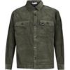 SUN68 Giacca in velluto con tasche verde S44111 37 M