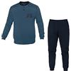 Sicem Pigiami Uomo Homewear Navigare Felpato Art.B2141159 (Jeans - S)