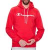 Champion Felpa con cappuccio, Rosso, Uomo, Hoded, Colore: rosso, L