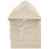 Zucchi. Accappatoio Nido d'Ape c/Cappuccio 100% Cotone da 250 gr/m2 tg. L 50/52 col. 1609 Ecru