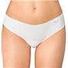 Sloggi Zero Hipster, Offerta 4-6 Pezzi, Slip Donna Invisibile in Cotone Taglio Laser (6 Pezzi Bianco, L)