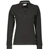 CHEMAGLIETTE! Polo da Lavoro Manica Lunga Donna Maglia 100% Cotone 4 Bottoni Payper Florence