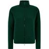DEHA - Felpa Houndstooth Jacket in Poliestere, Verde (M)