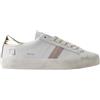 D.a.t.e. Sneakers Donna Hill Low Calf White-Platinum