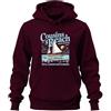 Printera Cousins Beach We'll Always Have Summer I Got Pretty Felpa con cappuccio unisex, bordeaux, M