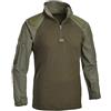 DEFCON5 Combat Shirt con Protezioni nelle Braccia (Medium, Verde Oliva (OD))