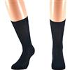 Fontana Calze, 12 paia di calze UOMO corte in 100% Cotone Filo di Scozia. BLU TG 39-41,5