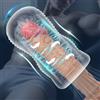 Qkierhado TBa1- Materiale In Silicone Trasparente Morbido Prodotto Per L'Auto-Rilassamento Ṽagiṉe In Silicone Ṝeale Ḿâsṯurbṯöre Uṑmo Mầsturbatǒte TǒIls DoNna Masturầziǒne Rêalistico Uòmo Püssycầt TǒYs