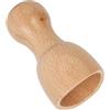 Agatige Massaggio in Legno Con Coppetta Modellante E Scolpitore, Robusto Strumento per Massaggio Facciale in Legno Coppette Massaggio per Viso, Braccia E Gambe