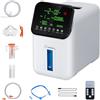 Filtnestr Concentratore di ossigeno, regolabile da 1 a 7 litri/minuto, concentratore di ossigeno portatile (30% ± 90%), intelligente con telecomando, per ufficio, controllo intelligente