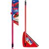 Vileda DuActiva Scopa Antipolvere + Paletta Manico Lungo, Rosso, 8 x 28.5 x 80 cm