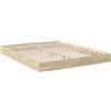 vidaXL Struttura letto senza materasso in rovere Sonoma, 160 x 200 cm, in legno