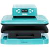 LOKLIK - Pressa Termica Automatica per Personalizzare Magliette, Maglioni, Coperte, Asciugamani, Borse e Altri Tessuti Pressa Riscaldante Compatta Termoadesiva Stampa Tessile (Blu)