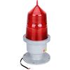 Shanrya Luce di ostacolo, luce di segnalazione durevole in acciaio inossidabile GZ-155LED, grattacieli urbani per ponti