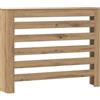 vidaXL Copertura Termosifone Rovere 104x20x82 cm in Legno Multistrato