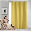 GAIFNAG Tende per Interni Tenda Camera 250 x 90 cm Termiche Isolanti, Tende Coprente e Moderne Tende per Interni Tende Moderne per Porta Finestra, Decorazione, Giallo