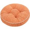uyeoco Set di 4/2/1 Cuscini Rotondi per Sedie Cucina, 40x40/45x45 per Sedie da Pranzo,Esterno, Giardino, Cucina, Ufficio, Soggiorno(A11,1PCS_45X45CM)