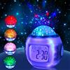 通用 LED Galaxy Starry Sky Proiettore Luce Notturna Stella Sveglia Digitale Decorazione Lampada
