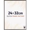 Dutch Frame Factory - Cornice 24x32 cm - Antracite - Cornice per foto in Plastica con vetro plastico Antiriflesso - Cornice portafoto 24x32 cm - Easy