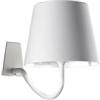Zafferano Lampada da parete led Zafferano Poldina ricaricabile 2,2W bianco - LD0288B3