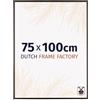 Dutch Frame Factory - Cornice 75x100 cm - Antracite - Cornice per foto in Plastica con vetro plastico Antiriflesso - Cornice portafoto 75x100 cm - Easy