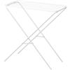 IKEA, stendibiancheria, stendino per interni ed esterni, capacità di asciugatura 6 m, lunghezza x larghezza x altezza; 40 x 79 x 82 cm, Plastica, bianco, 120x60cm