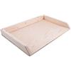 Kasalingo Spianatoia per Impastare in Legno Grande Una Tavola per Impastare Pasta Fresca O Pizza Spianatoia Legno di Betulla con Bordi in Abete Dimensioni 57 x 37 cm