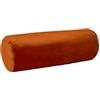 beties - Serie Samt&Sonders - Federa per cuscino cervicale circa 15 x 40 cm; Fodera per cuscino in velluto da azienda tedesca in qualità superiore (Rosso-Arancio)