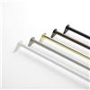 TENDAGGIMANIA Bacchette per Tende a Vetro - 1 COPPIA Aste per Tende senza Forare ESTENSIBILE in Ferro COLORE BIANCO -MISURA 30/40CM- Astine per Tende a Finestra FORTE TENUTA E PRESSIONE
