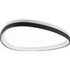 Ideal Lux GEMINI Lampada LED semi-incasso integrata ON-OFF da 61 cm Nera 3850Lm 3000K