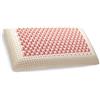 EVERGREENWEB MATERASSI & BEDS Evergreenweb - Cuscino Memory Foam 40x70 Alto 12 cm, Modello Saponetta Air Massage Doppia Fodera Silver e Cotone Naturale Lavabile, Guanciale Letto per CERVICALE, Traspirante Termosensibile Antiacaro