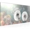Runa Art Quadri Moderni Dente Di Leone 1 Pezzo L'immagine Tela Non Tessuta Soggiorno Corridoio Prato Fiorito Turchese Grigio 023612b