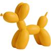 YOYUMI Scultura Cane Palloncino, Ornamenti Decorativi in Resina, Adatto per decorare soggiorni camere da letto e uffici, (Giallo 8.7Inch)