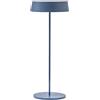 ROSSINI Lampada a led da tavolo Inemuri Distant Blue USB Touch ricaricabile e dimmerabile 12h di autonomia