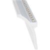 LEDKIA LIGHTING - Modanatura per Striscia LED 2m | Facile da Installare e Verniciare | Compatibile con Strisce fino a 18mm, Bianco, Polimero Estruso