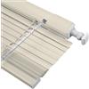 Generico Tende Veneziane in Alluminio per Interno Finestre, Senza Foratura, Tende Orizzontali Oscuranti a Lamelle da 25mm, Privacy e Protezione, per Finestre e Porte di Casa o Ufficio(Cream)