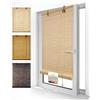 Sol Royal Tenda a Rullo in bambù 100x160cm SolDecor B86 - Tenda a Rullo Finestra per Interni in bambú - Veneziana per finestre, Porte e balconi - avvolgibile Bamboo Chiaro