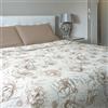 Home Tresor - Copriletto Matrimoniale Primaverile Estivo | Trapuntino Quilt Leggero 100 gr/mq | Copriletto 2 Piazze Fantasie Moderne Ampia Misura cm. 250 x 250 Foliage 4