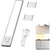 Renchey Luci Per Cucina Sotto - Sensore Di Movimento Lampada LED Regolabile | Lampada Magnetica Intelligente,Per Sotto Armadio Corridoio Cucina Camera Da Scaffale Bancone Casa