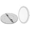 Vivida International VALENTINE Pannello Incasso Tondo LED, 24W, 4000K, Regolabile, Finitura Bianca, Dimmerabile, Diametro Ø 290mm, H 13mm, Foro da 60 a 260mm